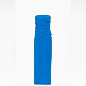 NWT Proenza Schouler Odette Strapless Maxi Dress size US 10 (fits like US 8)